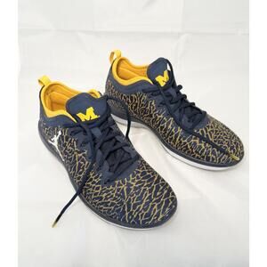 Jordan Jumpman Trainer 1 Low Michigan Wolverines Size 8.5 Style 845403-420